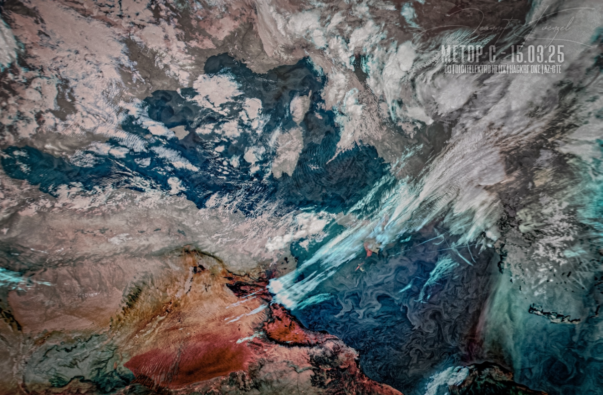 3.25 MetOpC avhrr 3 AVHRR 3b45 IR False Color